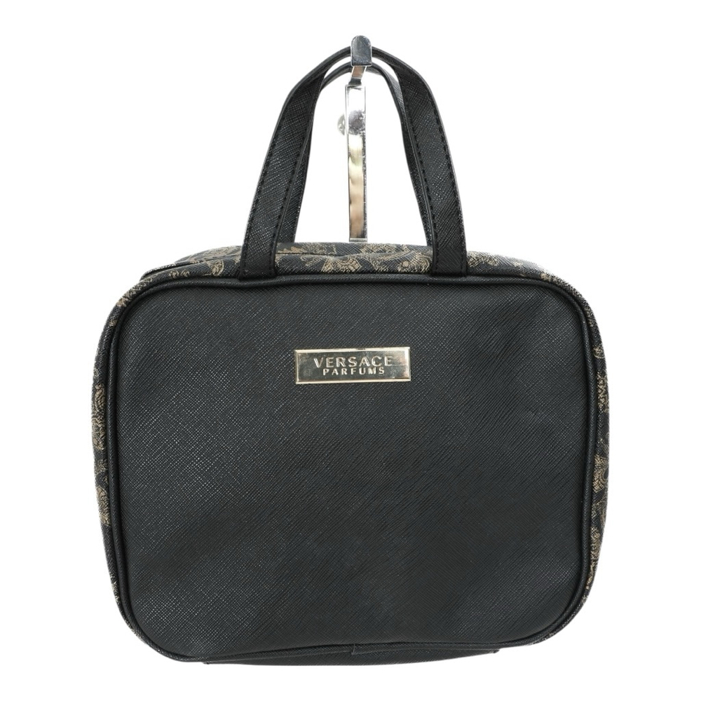 Versace Parfums Black Gold Baroque Cosmetic Bag One Size